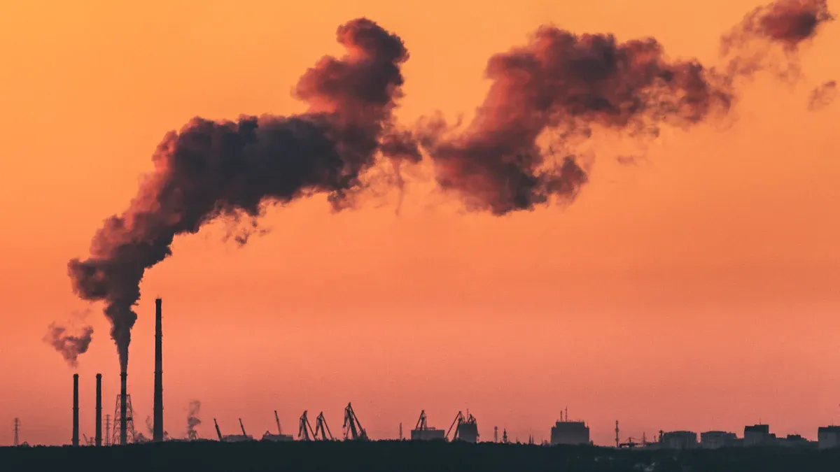 Air purification with activated carbon pellets